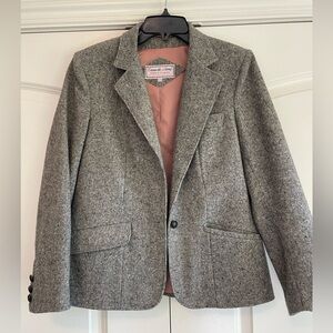 Vintage Gray Women's wool Blazer